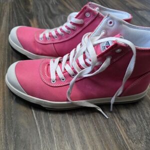 Avenger Blade A205 Pink Canvas Composite Toe Work‎ Boots Womens 11 Wide ASTM EH